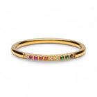 Golden Rainbow Ring