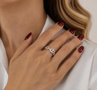 ‘Bellagio’ Link Ring (Silver)