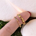 Golden Rainbow Ring