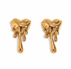 ‘My Melting Heart’ Stud Earrings