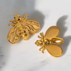 ‘Buzzy Bee’ - Gold Stud Earrings