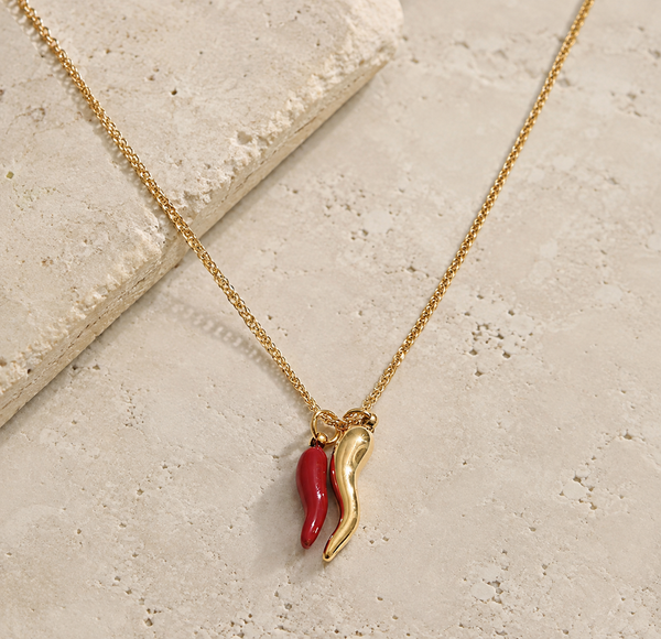 Red Hot Chilli Necklace