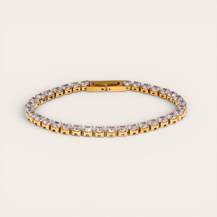 Classic Tennis Bracelet - Gold