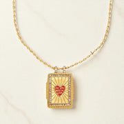 ‘All You Need Is Love’ pendant necklace