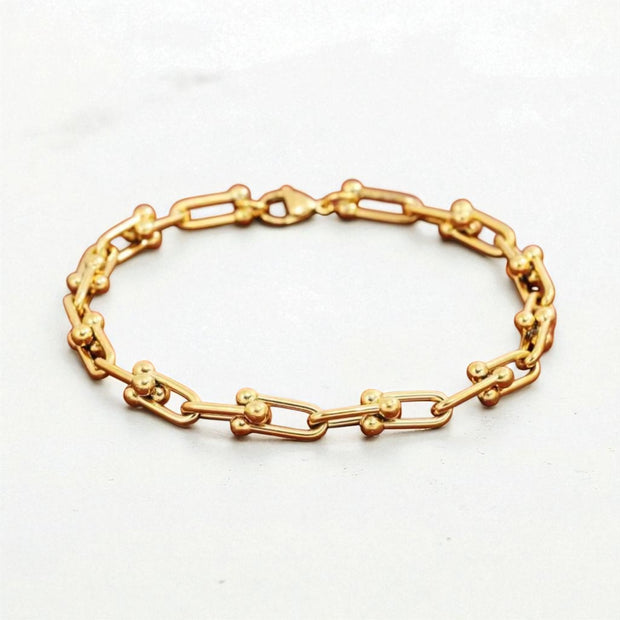 Serena Ball Bracelet in Gold