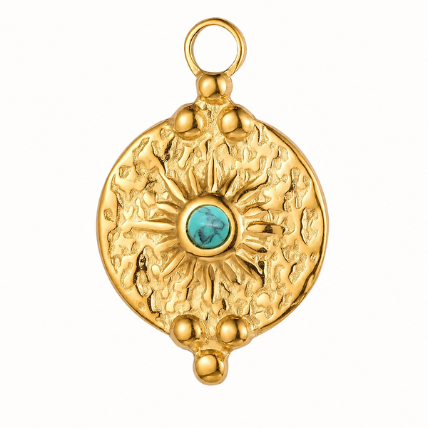‘Santorini’ Turquoise Stone Charm