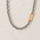 ‘Brooklyn’ - Two Tone Chain Necklace