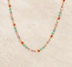 ‘Mojito’ Mini Beaded Necklace