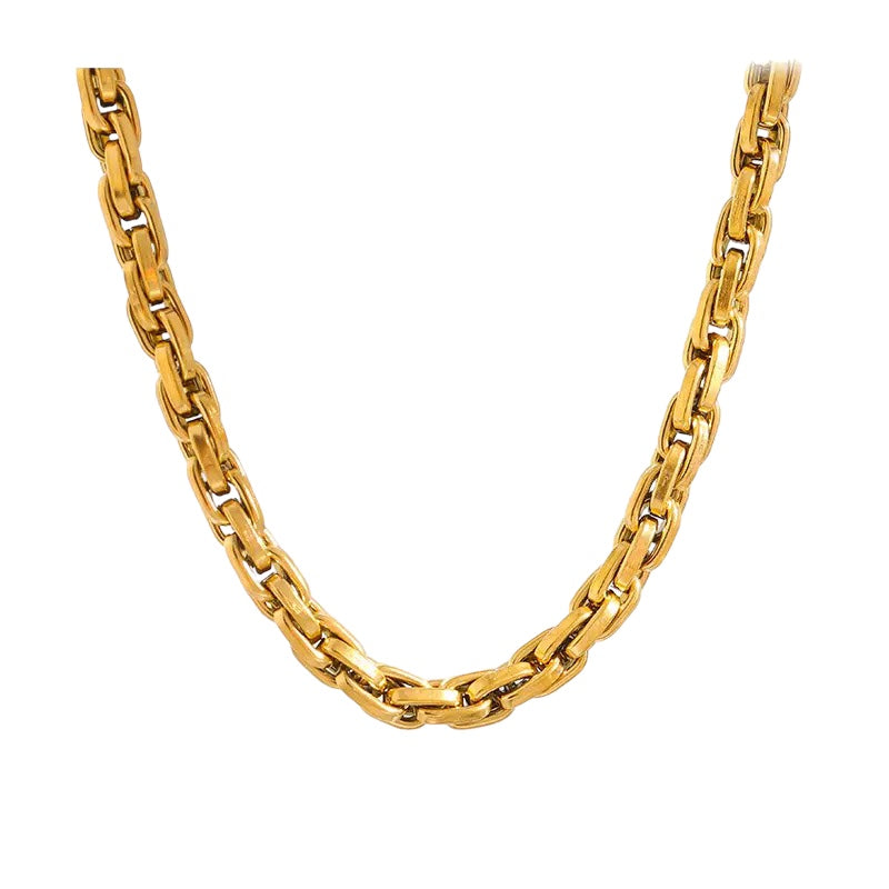 Camille Chunky Gold Link Necklace