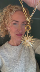 ‘Gaia’ - Embellished Star Pendant