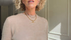 ‘Lexie’ - T Bar Necklace (Figaro chain)