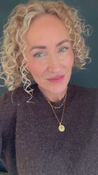 Sofia Coin Star Gold Talisman Necklace