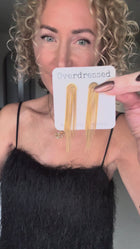 Gold Cascade Fringe Earrings