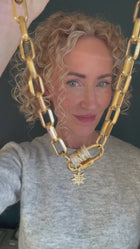 ‘Aria’ - Chunky Carabiner with Charms